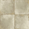 Seabrook Hampstead Tiles Taupe And Metallic Gold Wallpaper