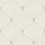 Seabrook Lenox Hill Ogee Off-White And Gray Wallpaper