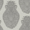 Seabrook Peachtree Damask Black And Light Gray Wallpaper
