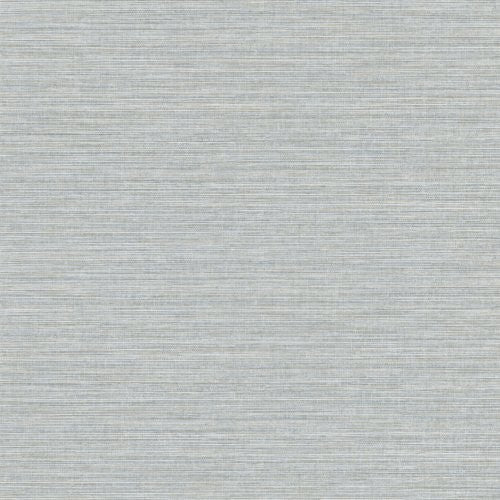Seabrook Peachtree Grass Gray And Metallic Wallpaper