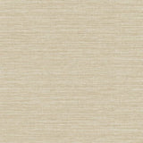 Seabrook Peachtree Grass Gold And Off-White Wallpaper