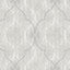 Seabrook Corsica Ogee Gray Wallpaper