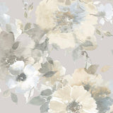 Seabrook Cyprus Metallic Silver And Gray Wallpaper