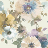 Seabrook Cyprus Off-White And Wine Wallpaper