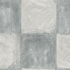 Seabrook Corsica Tiles Gray And Off-White Wallpaper