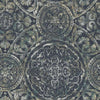 Seabrook Ibiza Midnight Blue And Spruce Wallpaper