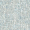Seabrook Corsica Weave Sky Blue And Off-White Wallpaper