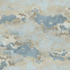Seabrook Sicily Marble Denim, Tan, And Chocolate Wallpaper