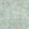 Seabrook Fulton Texture Turquoise And Taupe Wallpaper