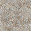 Seabrook Starkweather Chocolate And Metallic Silver Wallpaper