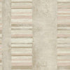 Seabrook Judson Taupe, Off-White, And Light Pink Wallpaper