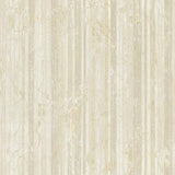 Seabrook Whitney Stripe Gray, Light Tan, And Off-White Wallpaper