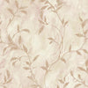Seabrook Wheatstone Light Brown And Off-White Wallpaper