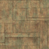 Seabrook Stirling Copper, Tan, And Eucalyptus Wallpaper
