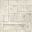 Seabrook Stirling Gray And Off-White Wallpaper