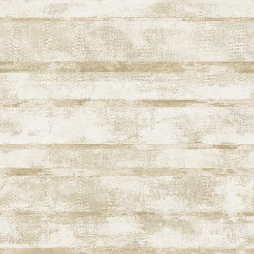 Seabrook Otis Metallic Gold, Off-White, And Gray Wallpaper