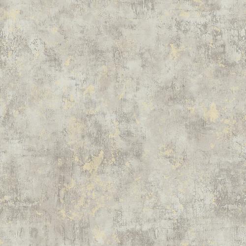 Seabrook Wright Stucco Gray And Banana Wallpaper