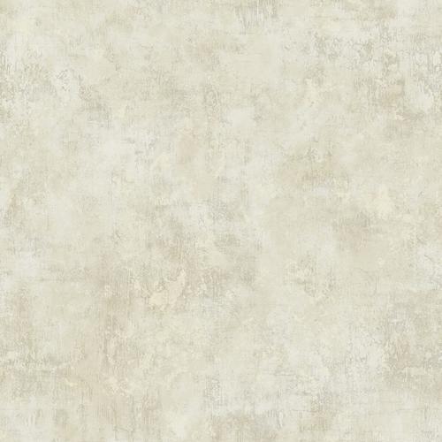 Seabrook Wright Stucco Gray And Off-White Wallpaper