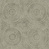 Seabrook Glisten Circles Charcoal Wallpaper