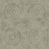 Seabrook Glisten Circles Charcoal Wallpaper