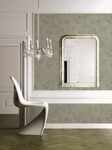 Seabrook Glisten Circles Charcoal Wallpaper
