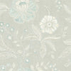 Seabrook Shimmer Light Gray And Baby Blue Wallpaper