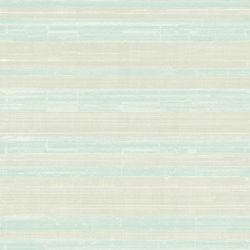Seabrook Shimmer Stria Light Greige And Baby Blue Wallpaper