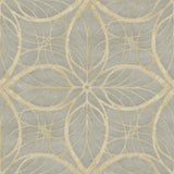 Seabrook Patina Gray And Gold Wallpaper