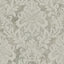 Seabrook Shimmer Damask Gray Wallpaper