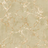 Seabrook Patina Marble Latte And Metallic Gold Wallpaper