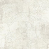 Seabrook Brilliant Ogee Coastal Plain And Metallic Gold Wallpaper