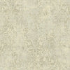 Seabrook Brilliant Scroll Gray And Tan Wallpaper