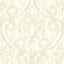Seabrook Pomerelle Metallic Gold And Off-White Wallpaper
