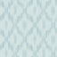 Seabrook Pomerelle Ikat Turquoise Wallpaper