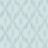 Seabrook Pomerelle Ikat Turquoise Wallpaper