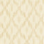 Seabrook Pomerelle Ikat Metallic Gold And Off-White Wallpaper
