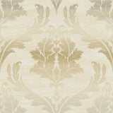 Seabrook Catamount Purple Haze, Off-White, And Gold Wallpaper