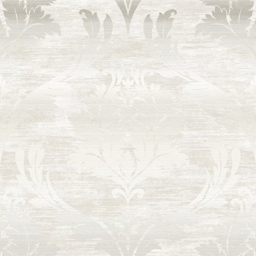 Seabrook Catamount Metallic Silver, Gray, And Off-White Wallpaper