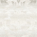 Seabrook Catamount Metallic Silver, Gray, And Off-White Wallpaper