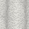 Seabrook Eaglecrest Black And Off-White Wallpaper