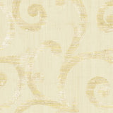 Seabrook Silverton Metallic Gold And Off-White Wallpaper