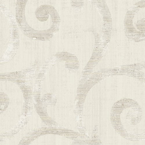 Seabrook Silverton Metallic Gold, Gray, And White Wallpaper