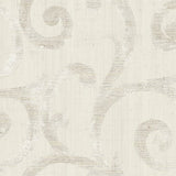 Seabrook Silverton Metallic Gold, Gray, And White Wallpaper