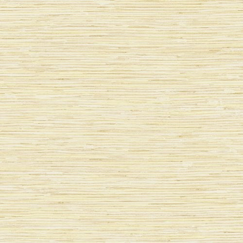 Seabrook Silverton Grass Metallic Gold And Off-White Wallpaper