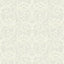 Seabrook Silverton Scroll Gray And White Wallpaper