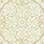 Seabrook Marquette Light Beige And White Wallpaper