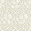 Seabrook Tamarack Latte And White Wallpaper