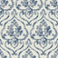 Seabrook Tamarack Navy And Light Gray Wallpaper