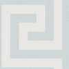 Seabrook Vogue Baby Blue And Off-White Wallpaper