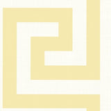 Seabrook Vogue Metallic Gold And Off-White Wallpaper